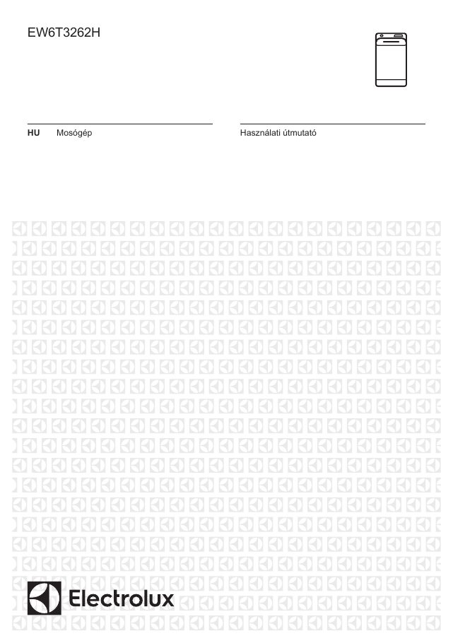A(z) Electrolux EW6T3262H eredeti dokumentumának 1. oldala